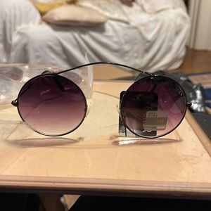 NWOT WIRE ROUND LENSE UMBRA VIOLET LENES LIGHT WEIGHT UNISEX